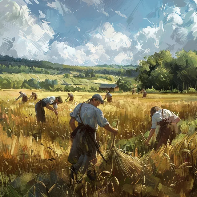 Okładka lektury „Chłopi”