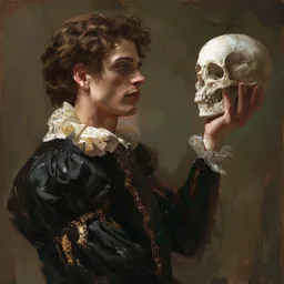 Okładka lektury „Hamlet”